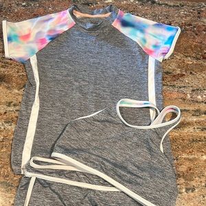 Athleta Swimset XL14 Girls